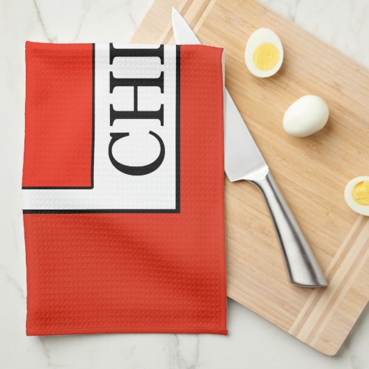 Linge De Cuisine Chine (Quart Plié)