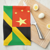Linge De Cuisine Chinois-Jamaïcain (Quart Plié)