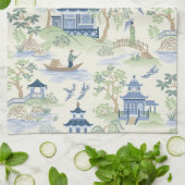 Linge De Cuisine Chinoiserie (Plié)