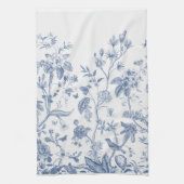 Linge De Cuisine Chinoiserie classique bleue et blanche (Vertical)