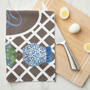 Linge De Cuisine Chinoiserie Garden Topiary Ginger Jar Jars