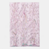 Linge De Cuisine Chinoiserie rose (Vertical)
