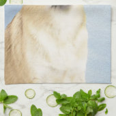 Linge De Cuisine Chinook (Oreilles Laissées) Peinture - Art Chien o (Plié)