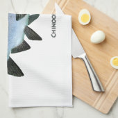 Linge De Cuisine Chinook - saumon quinte (Quart Plié)