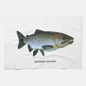 Linge De Cuisine Chinook - saumon quinte (Horizontal)