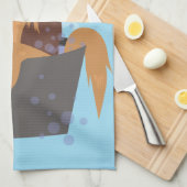 Linge De Cuisine Chiot de temps de bain (Quart Plié)