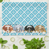 Linge De Cuisine Chiots australiens de berger (Plié)