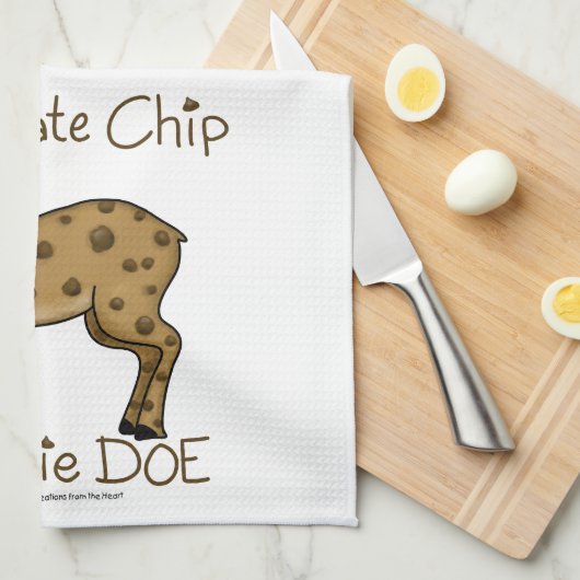 Linge De Cuisine Chip chocolat Cookie Doe (Quart Plié)