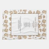 Linge De Cuisine Chip de chocolat Cookies Recette Garde (Horizontal)