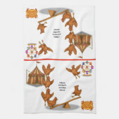 Linge De Cuisine Chirpy Chickens acrobat squad (Vertical)