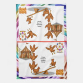 Linge De Cuisine Chirpy Chickens acrobat squad (Vertical)