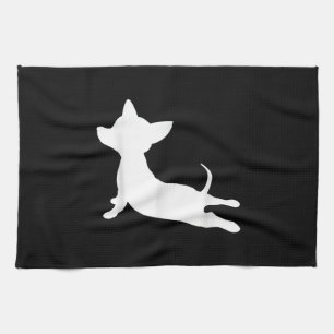 Linge De Cuisine chiweenie yoga cadeau de bien-être, chihuahua dach