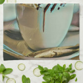 Linge De Cuisine Chocolat à la crème glacée (Plié)