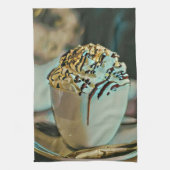 Linge De Cuisine Chocolat à la crème glacée (Vertical)