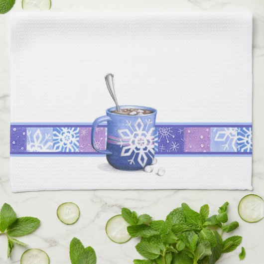 Linge De Cuisine Chocolat chaud (Plié)