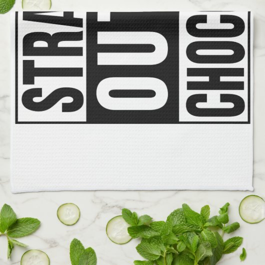 Linge De Cuisine Chocolat chaud (Plié)