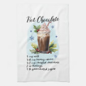 Linge De Cuisine Chocolat chaud classique (Vertical)