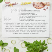 Linge De Cuisine Chocolat chip avoine biscuit | Heirloom de la rece (Plié)