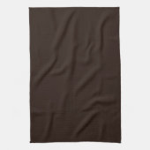 Linge De Cuisine Chocolat foncé, Brown solide, Brown foncé (Vertical)