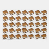 Linge De Cuisine Chocolat Marshmallow S'morlow Camp d'été Traite (Horizontal)