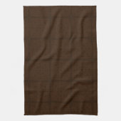 Linge De Cuisine Chocolat solide ton Brown sur grille de ton (Vertical)