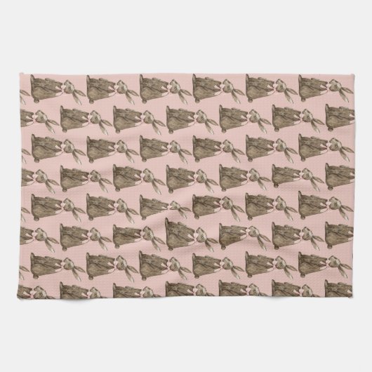 Linge De Cuisine Chocolate Easter Bunny (Horizontal)