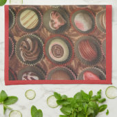 Linge De Cuisine Chocolats et truffes (Plié)