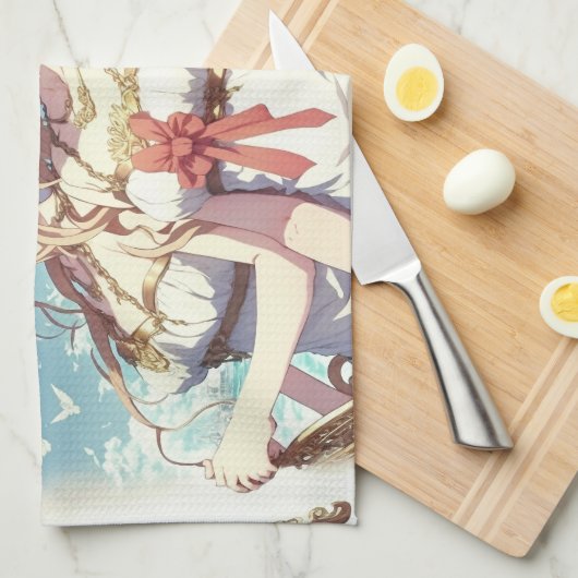 Linge De Cuisine Chœur d'anime (Quart Plié)