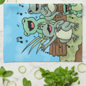 Linge De Cuisine Choeur de grenouille (Plié)