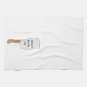 Linge De Cuisine Chop It Like It's Hot Kitchen Towel (Horizontal)