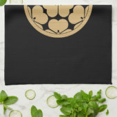 Linge De Cuisine Chosokabe Mon clan samouraï japonais (Plié)