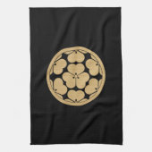 Linge De Cuisine Chosokabe Mon clan samouraï japonais (Vertical)