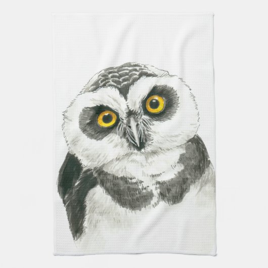 Linge De Cuisine Chouette (Vertical)