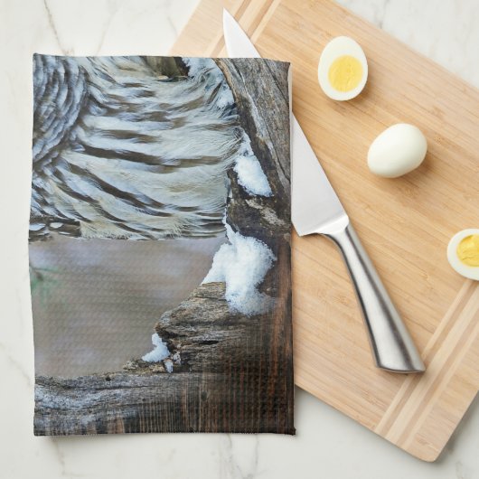 Linge De Cuisine Chouette (Quart Plié)