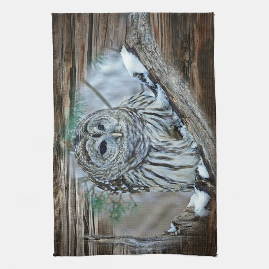 Linge De Cuisine Chouette (Vertical)