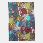 Linge De Cuisine Chouette dans la couronne (Vertical)