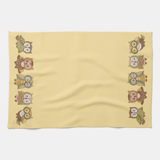 Linge De Cuisine Chouette de Sketchy (Horizontal)