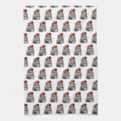 Linge De Cuisine Chouette d'hiver enchantée (Vertical)