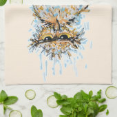 Linge De Cuisine Chouette mouillée (Plié)