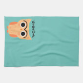 Linge De Cuisine Chouette unibrow UnibrOwl | Chouette à sourcils mi (Horizontal)