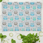 Linge De Cuisine Chouettes (Plié)