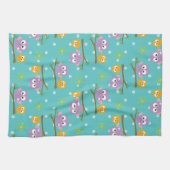 Linge De Cuisine Chouettes de style dessin adorable sur l'impressio (Horizontal)