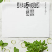 Linge De Cuisine chrétien (Plié)