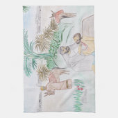 Linge De Cuisine Christian Artwork Le bon samaritain (Vertical)