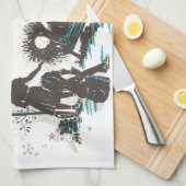 Linge De Cuisine Christian Saint Bébé Jésus Noël Nativité Scène (Quart Plié)