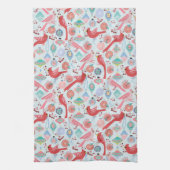 Linge De Cuisine Christmas Cardinals Midcentury Modern (Vertical)