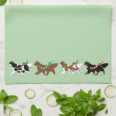 Linge De Cuisine Christmas Cavaliers Parade (Plié)