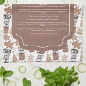 Linge De Cuisine Christmas Cookies Holiday Baking Recipe Keepsake (Plié)