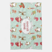 Linge De Cuisine Christmas Elements Reindeer Elves (Vertical)