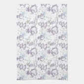 Linge De Cuisine Christmas Elements Snowman Sketch (Vertical)